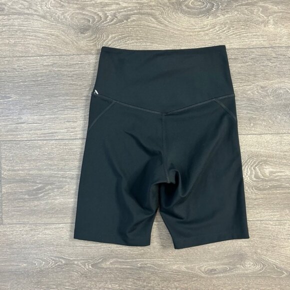 Girlfriend collective Essential Biker Shorts High Rise Waist Black Size XS - Picture 10 of 16